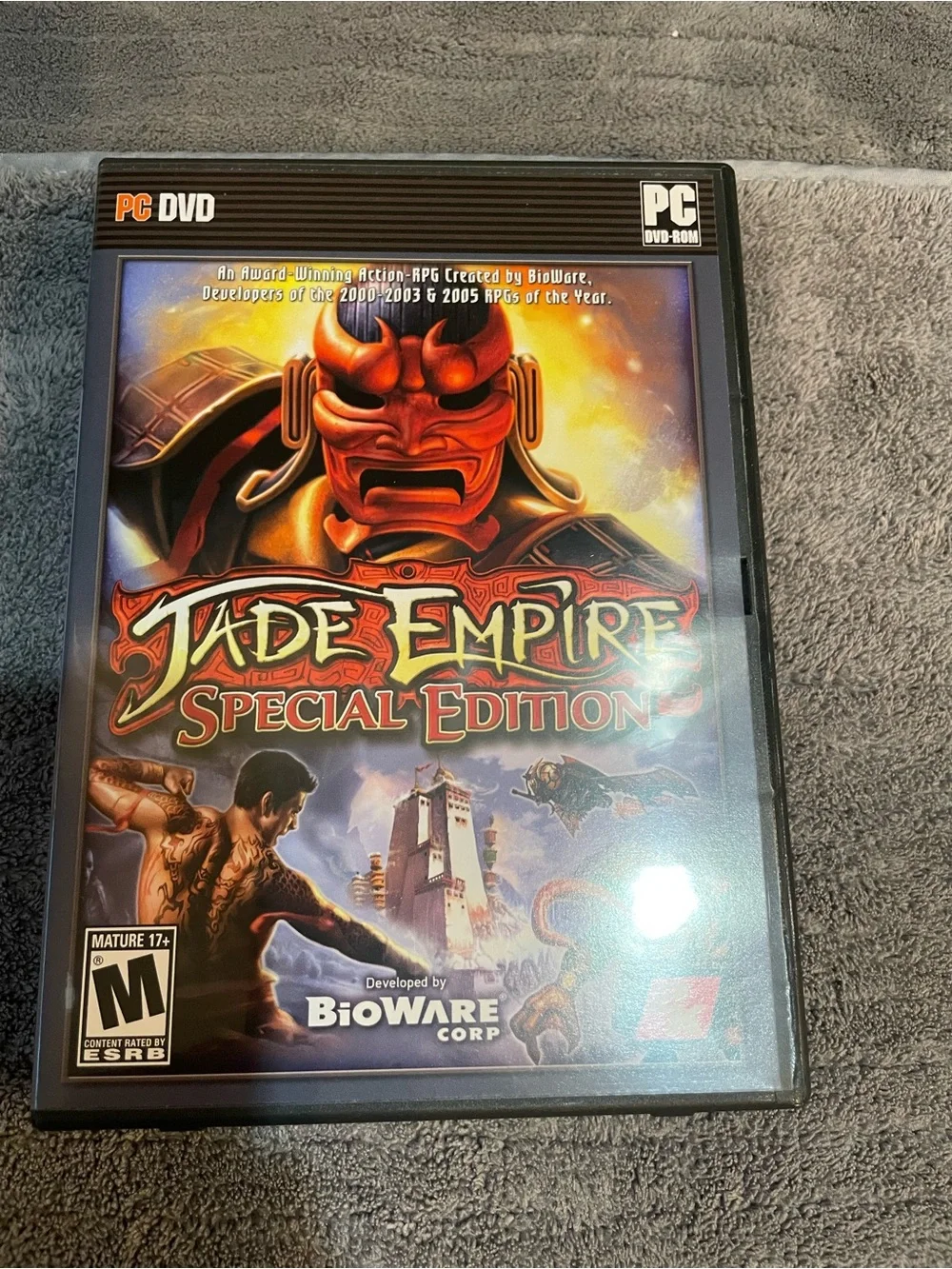 Jade Empire: Special Edition, PC, 2007 DVD-ROM Game with Poster and Manual